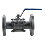 Кран шаровый фланцевый трехсоставной нержавеющий (3PC), AISI304 DN50 (2"), (CF8), PN16