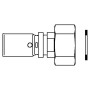 Переходник Oventrop Cofit P 20хG3/4 с накидной гайкой