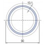 Труба полипропиленовая Ekoplastik Fiber Basalt Plus 90x10,1 (штанга: 4 м)